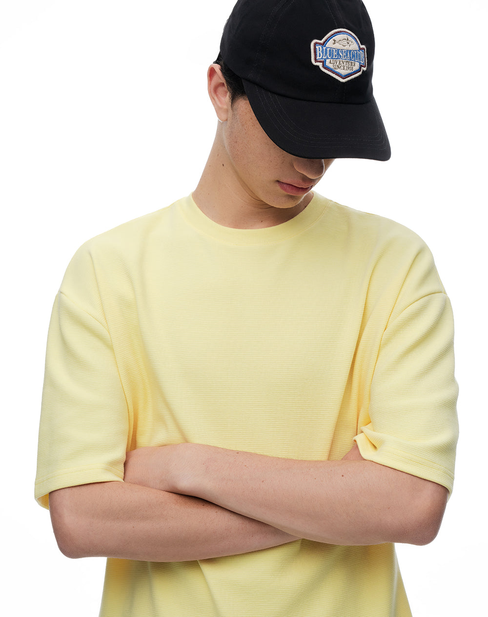 Gorra bordada negra unisex