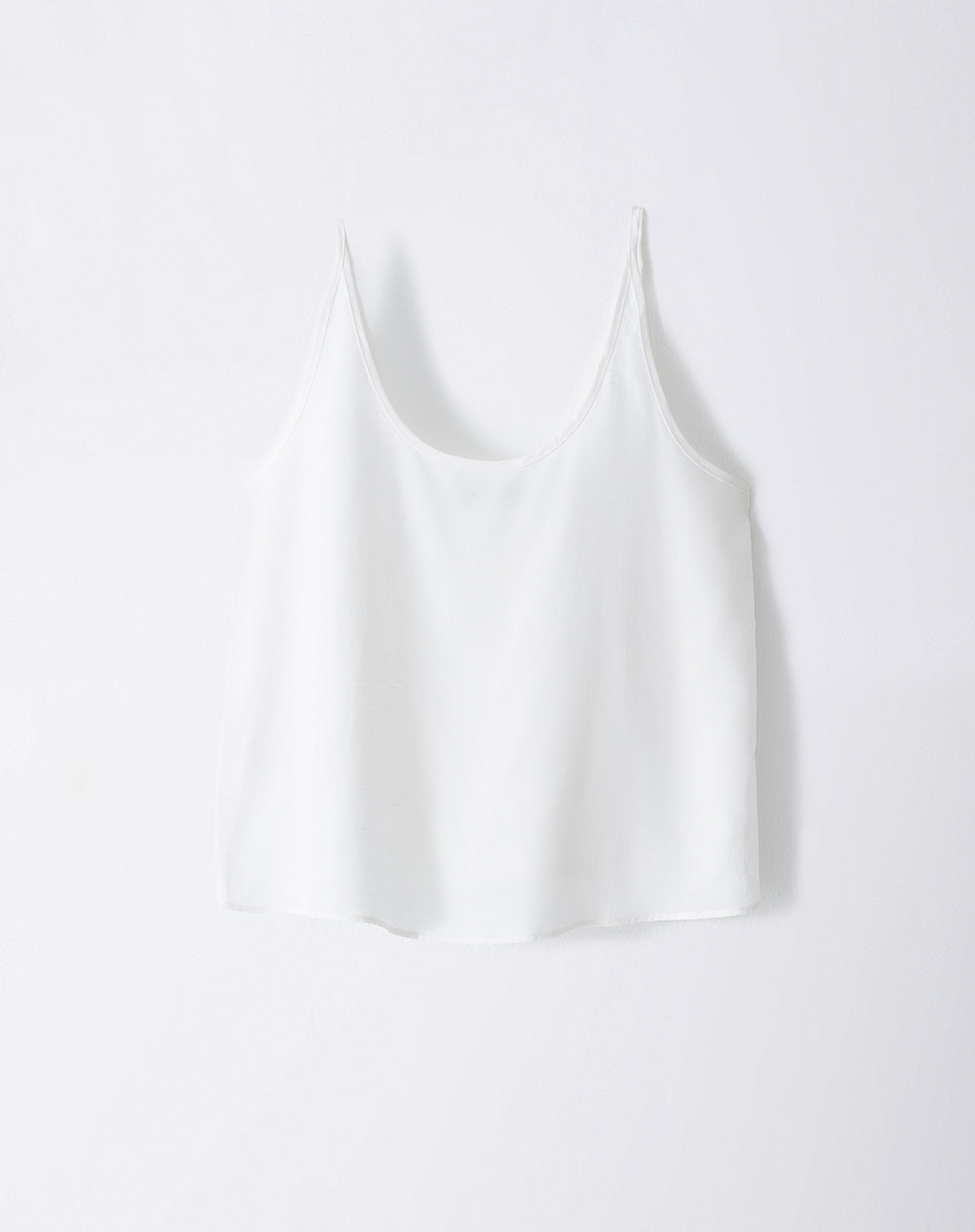 Camisa loose fit tiras blanca