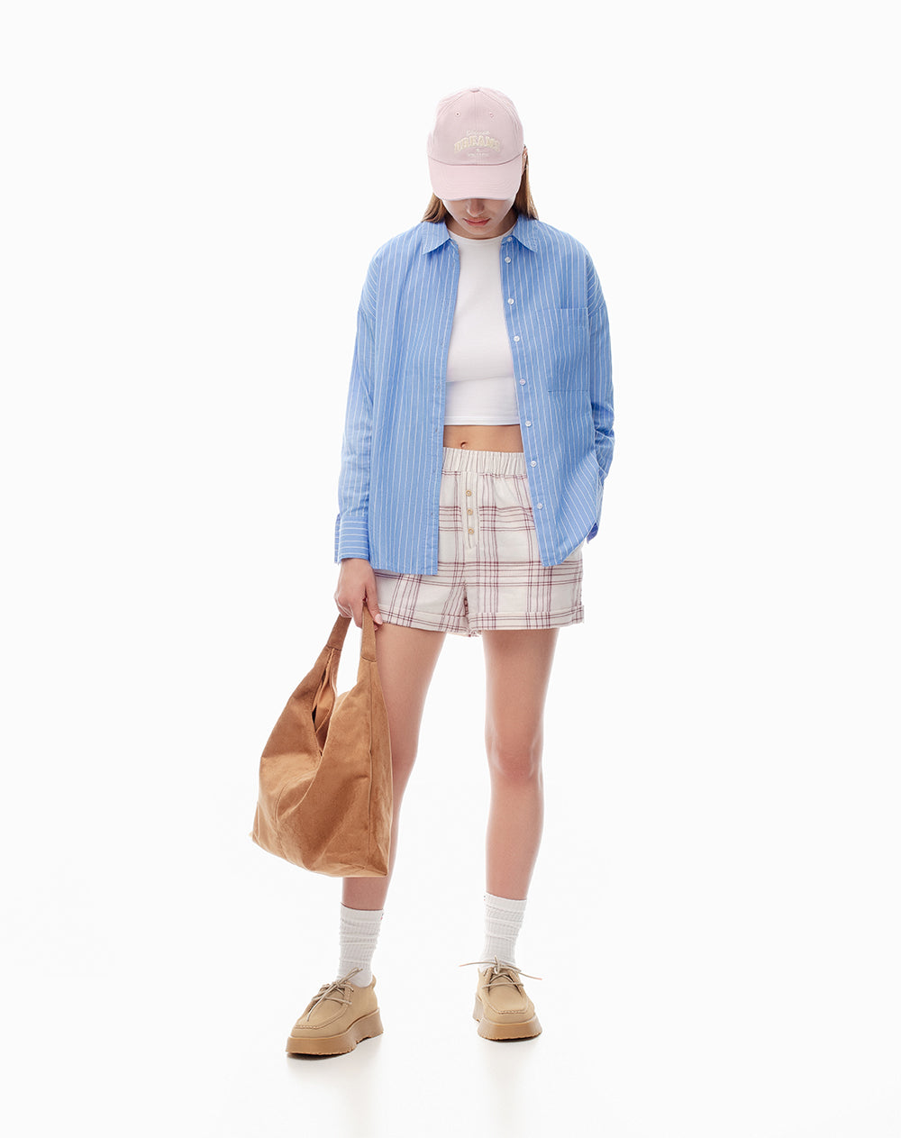 Short de pijama mujer cuadros