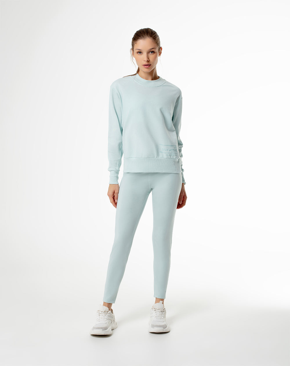 Buzo regular fit azul