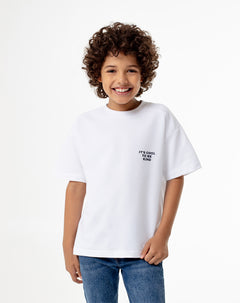 Camiseta manga corta blanca