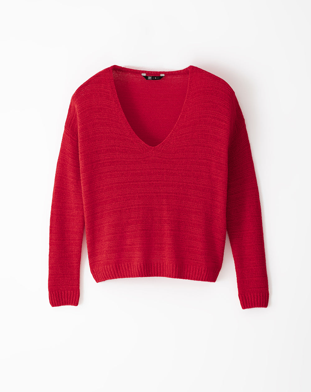 Buzo loose fit rojo
