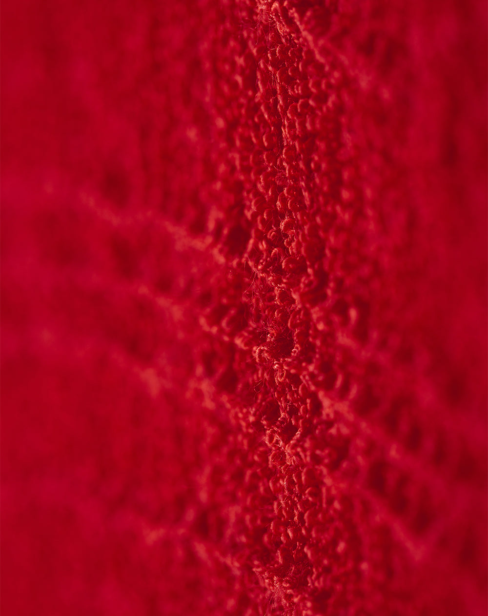 Buzo loose fit rojo