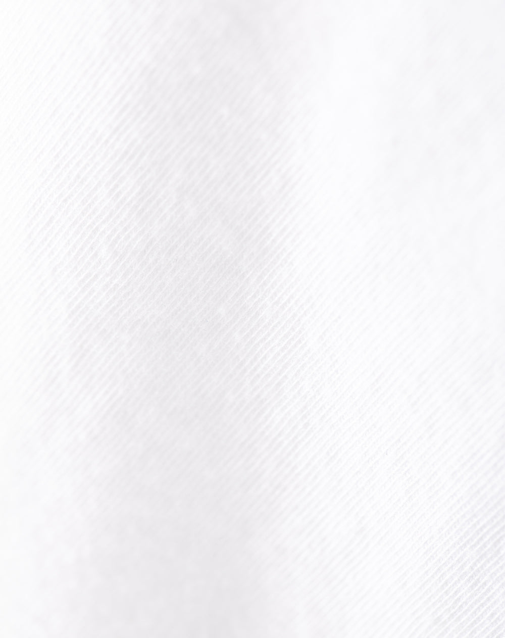 Camiseta crop oversize algodón blanca mujer