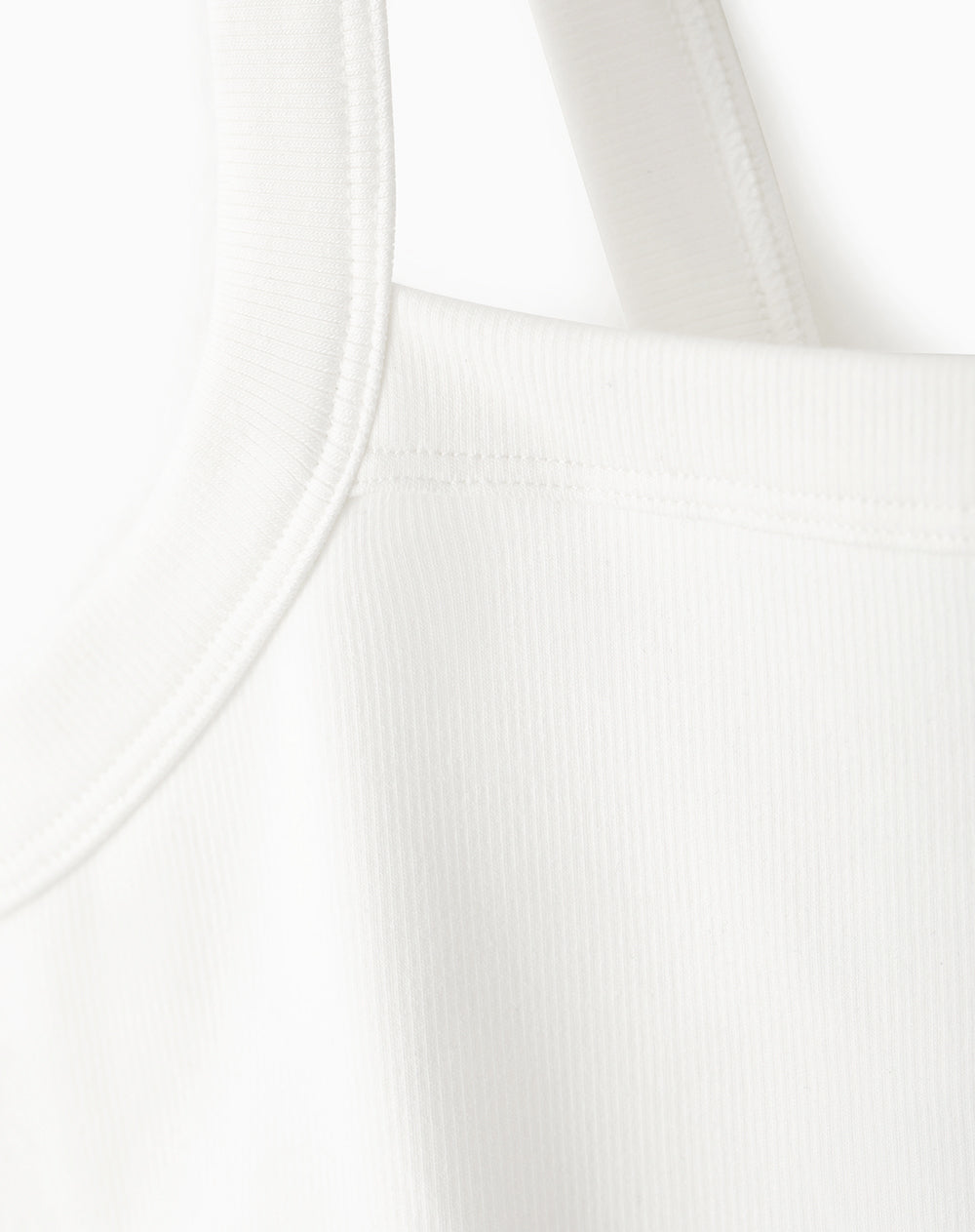 Body cuello cuadrado tiras blanco