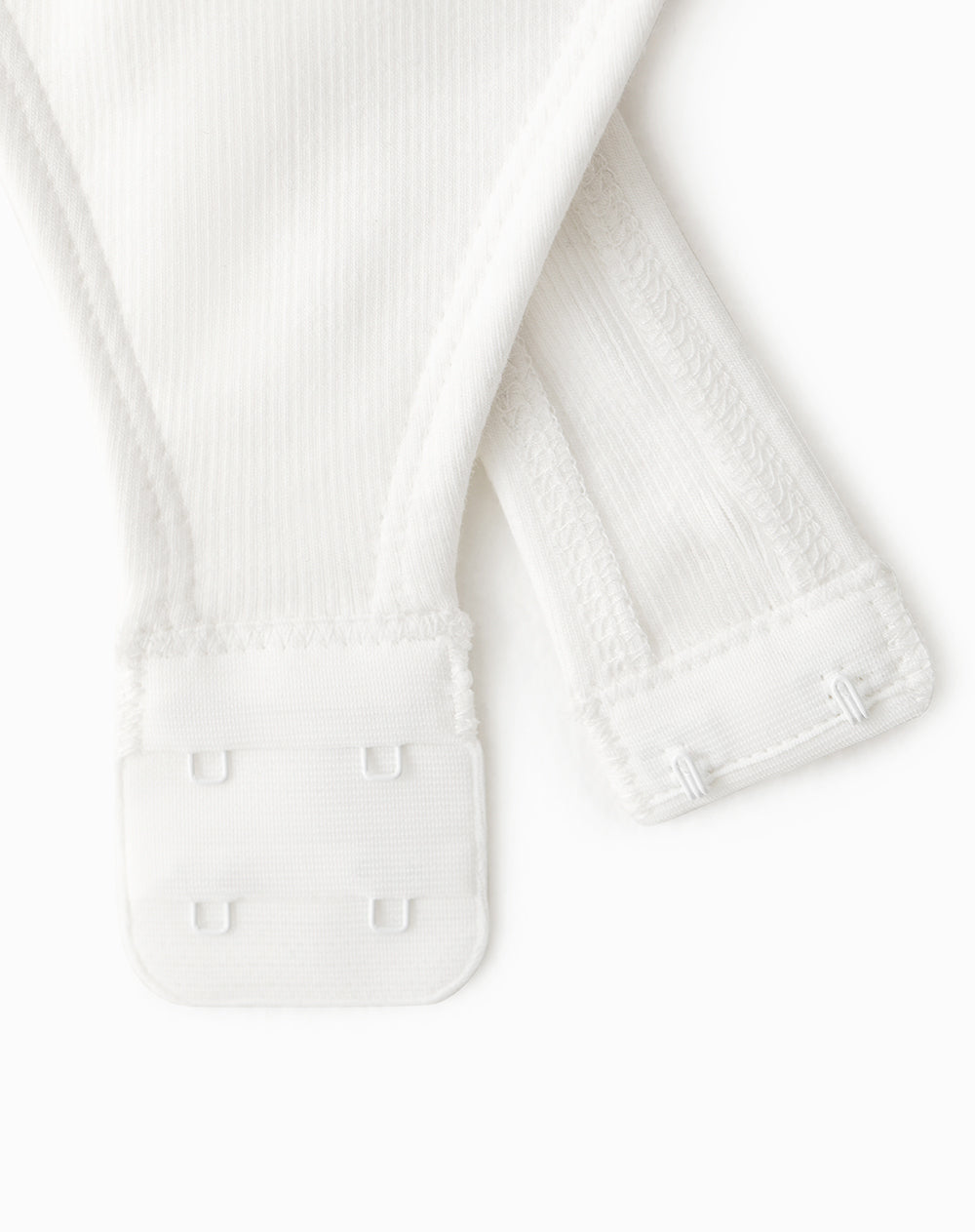 Body cuello cuadrado tiras blanco