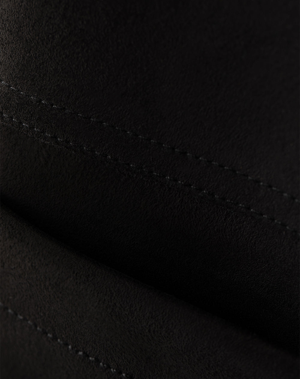 Chaqueta loose fit sin capucha negra