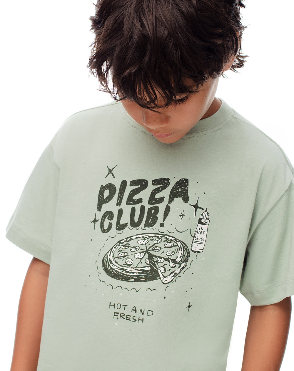 Camiseta + pantalón de pijama algodón surtido niño