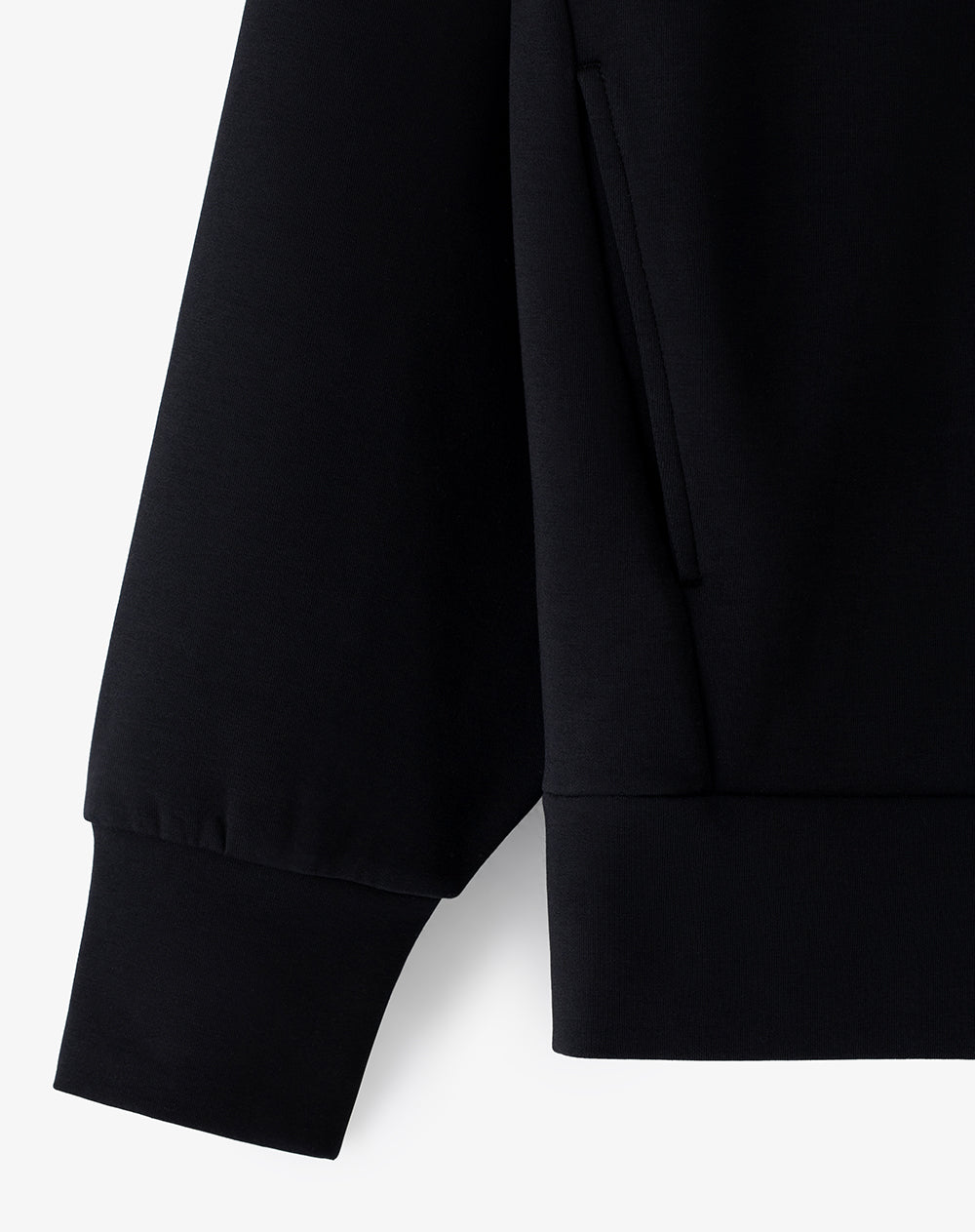 Buzo relaxed fit negro