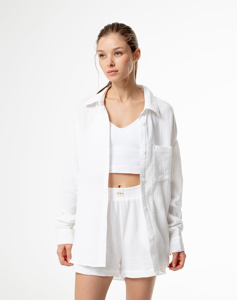 Camisa Blanca Para Dama, Compra Online