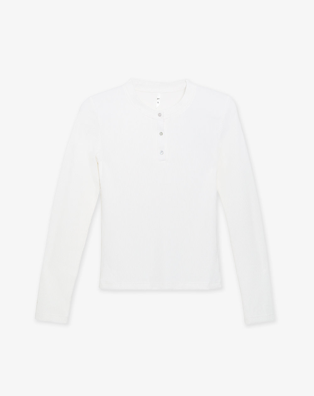 Camibuzo slim blanco mujer