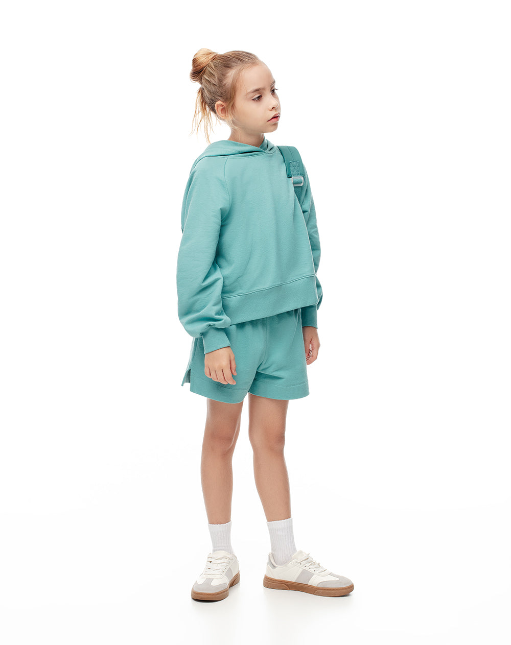 Buzo relaxed fit azul