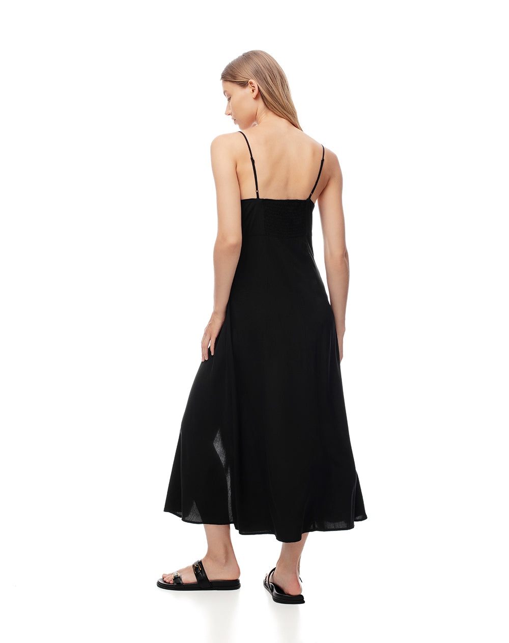 Vestido largo negro