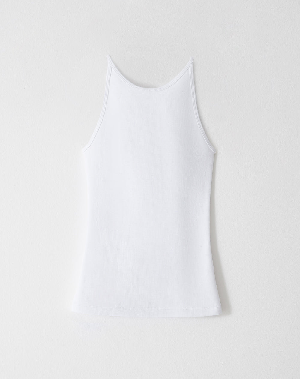 Camiseta Lapi fitted fit tiras blanca