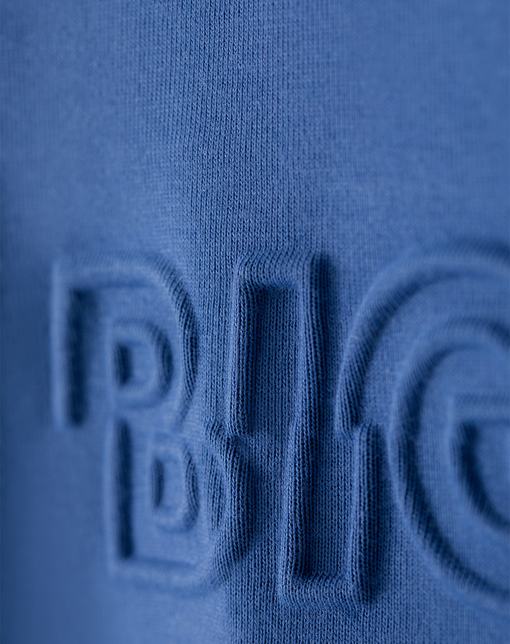 Camiseta fit manga corta azul