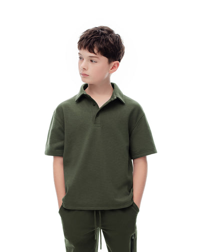 Polo regular fit verde