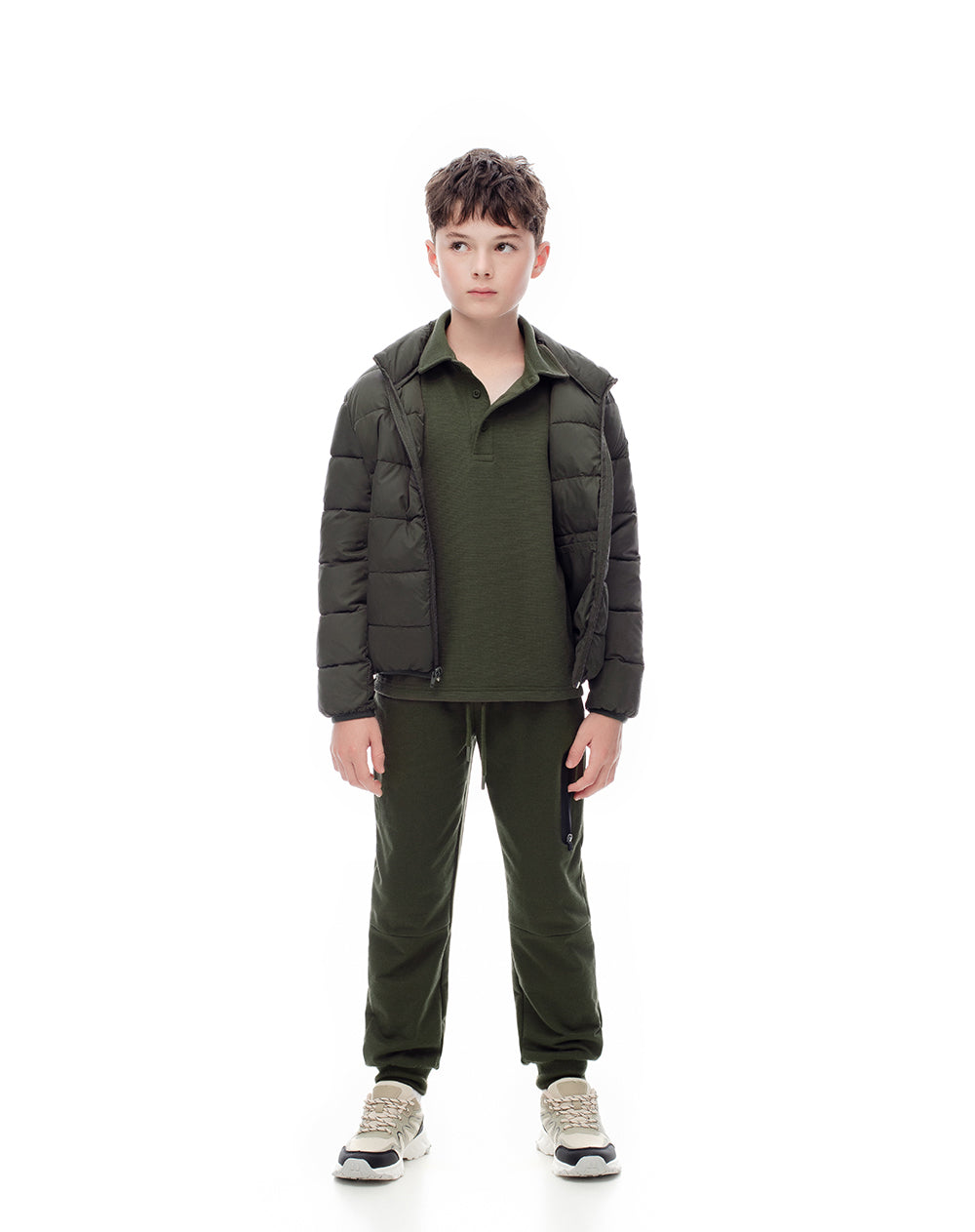 Polo regular fit verde