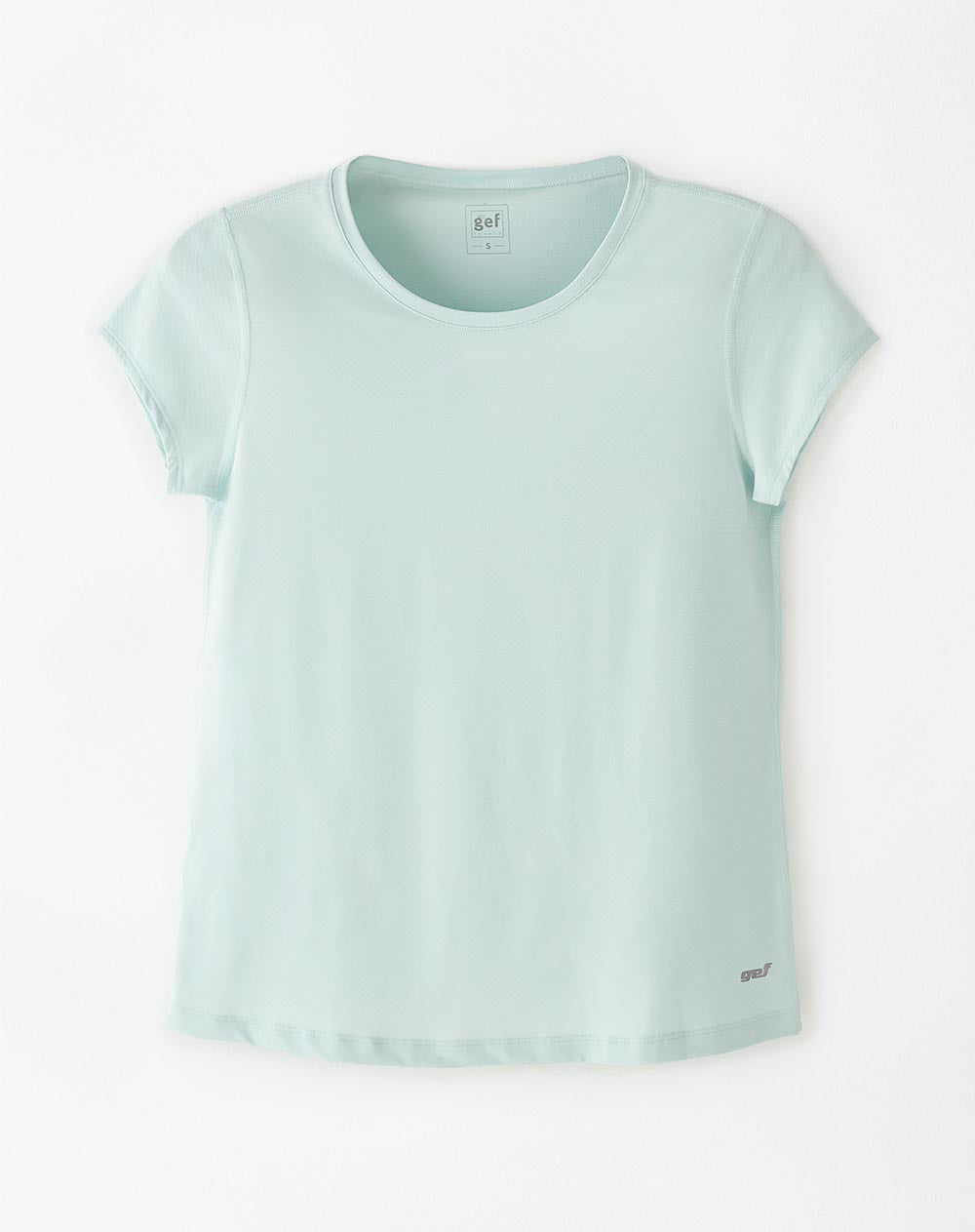 Camiseta Lara regular fit manga corta azul