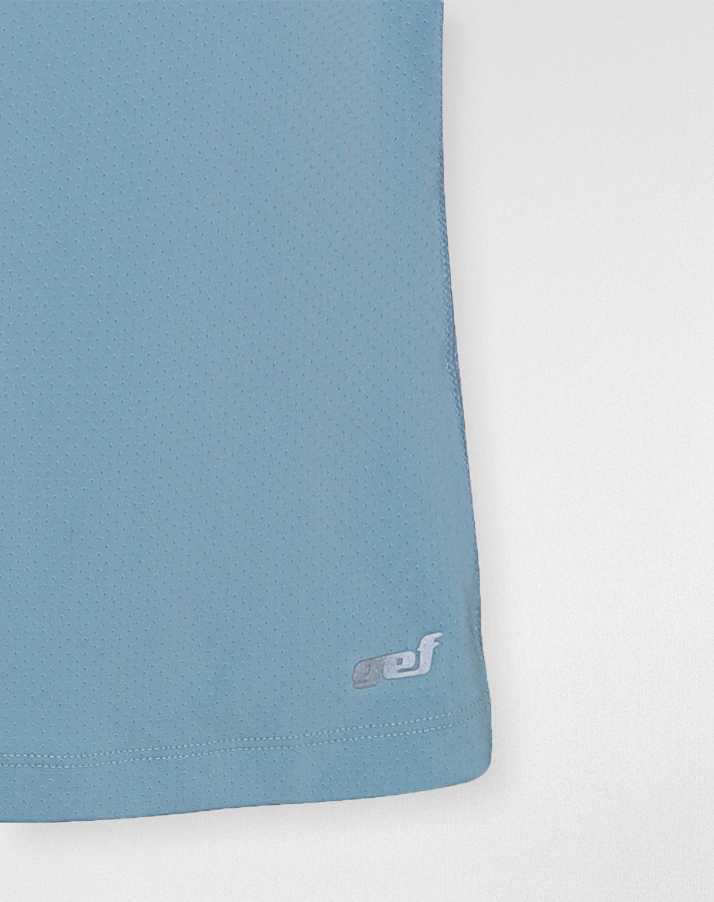 Camiseta deportiva secado rápido azul mujer