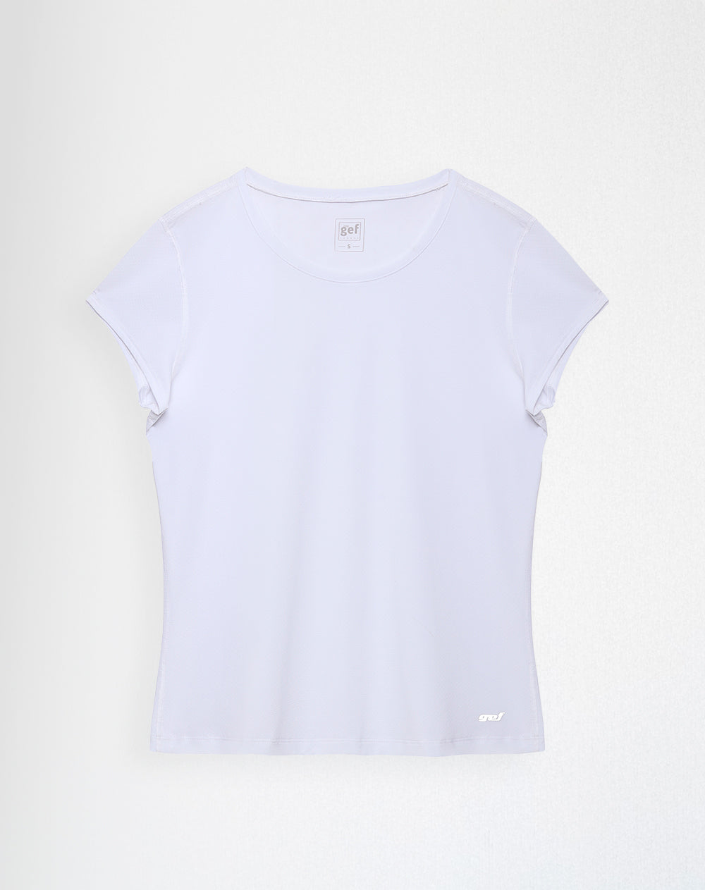 Camiseta Lara regular fit manga corta blanca