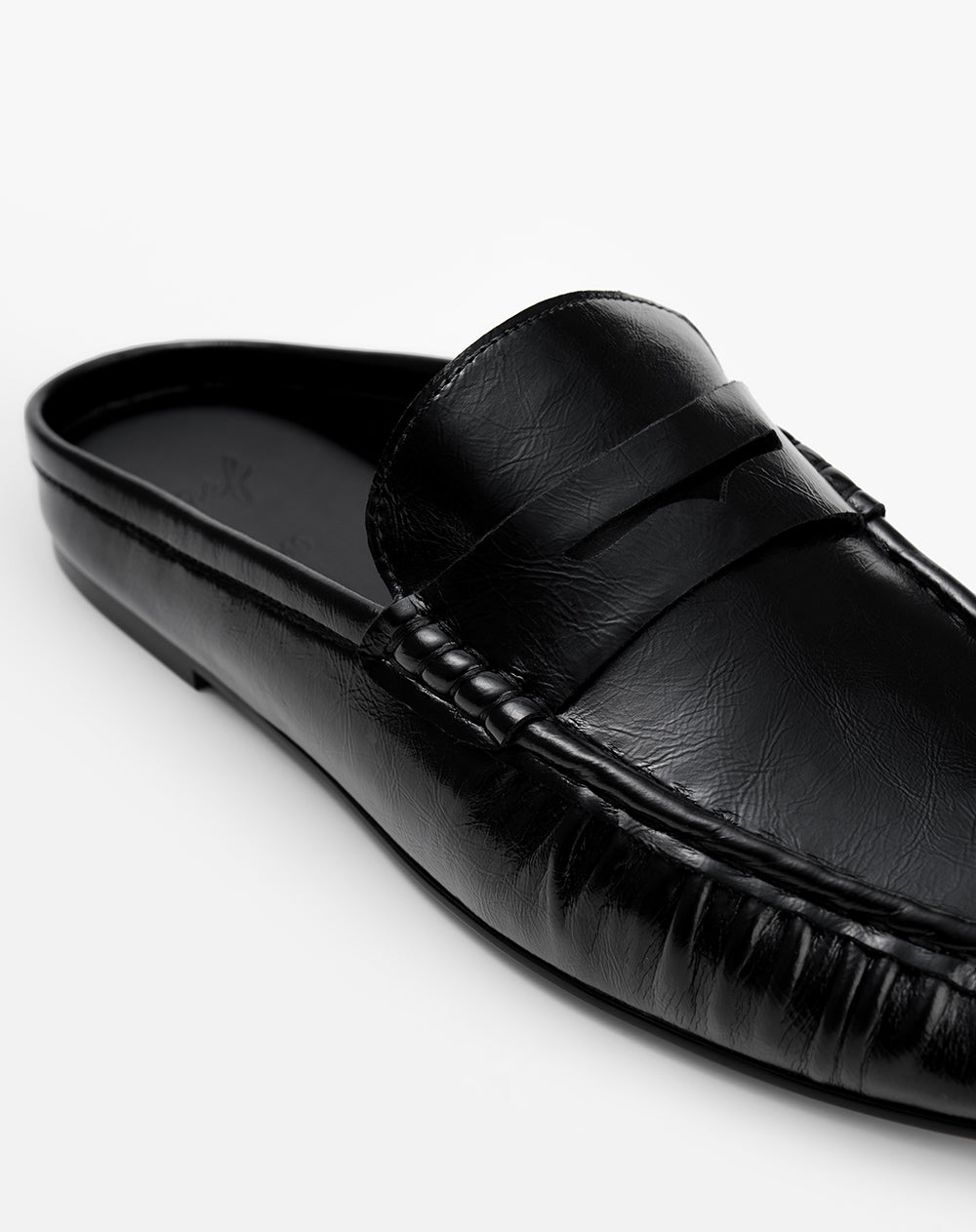 Zapatos loafer negro mujer