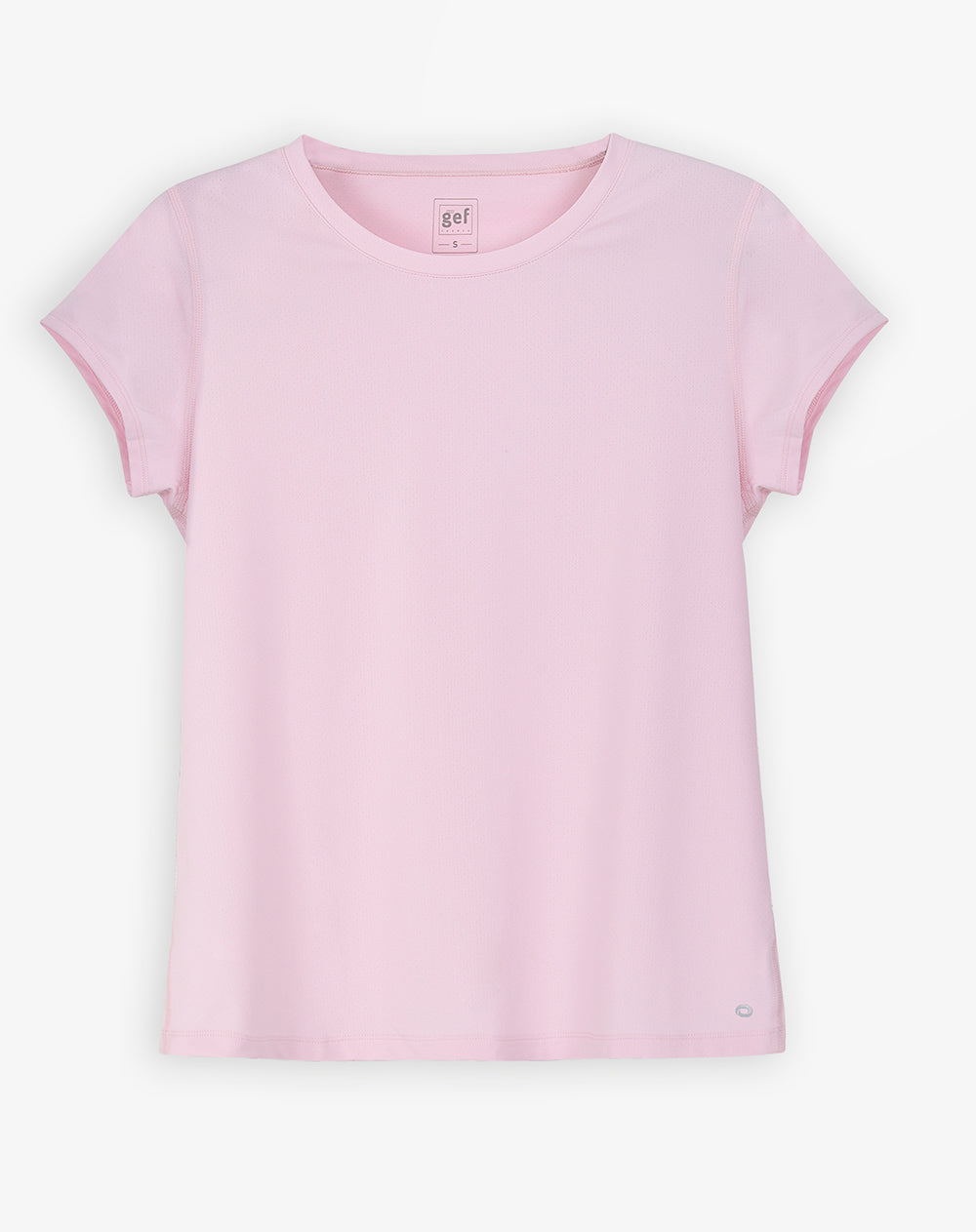 Camiseta deportiva secado rápido rosa mujer