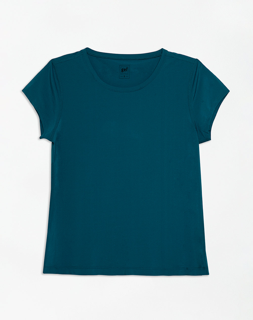 Camiseta Lara regular fit manga corta verde