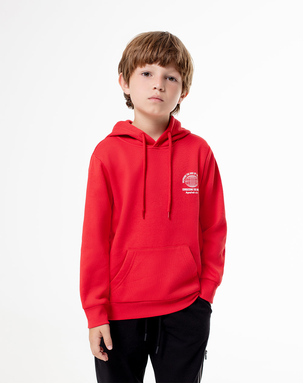 Buzo Larin regular fit rojo