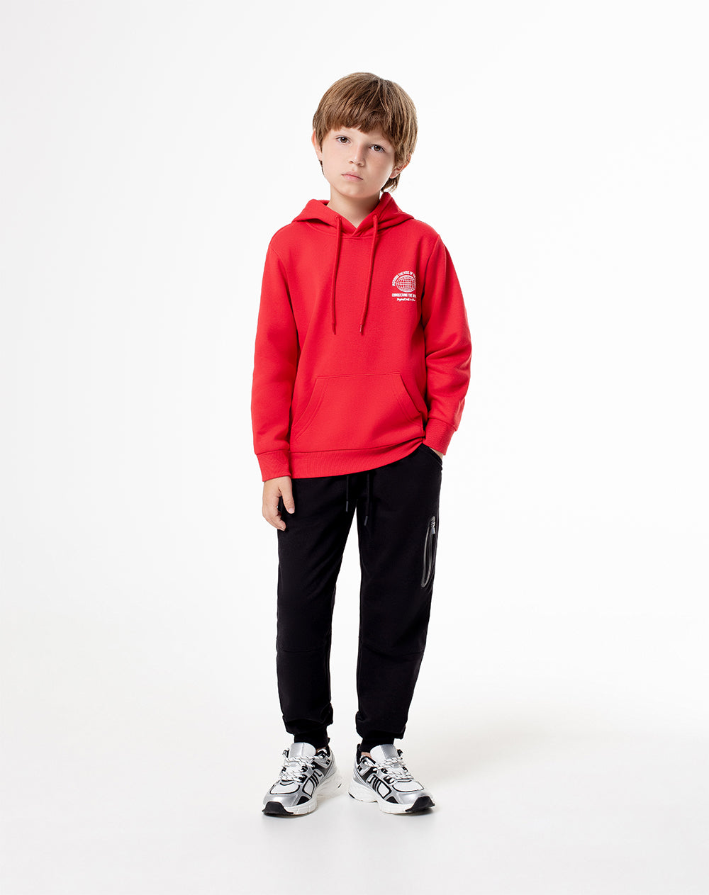 Buzo Larin regular fit rojo