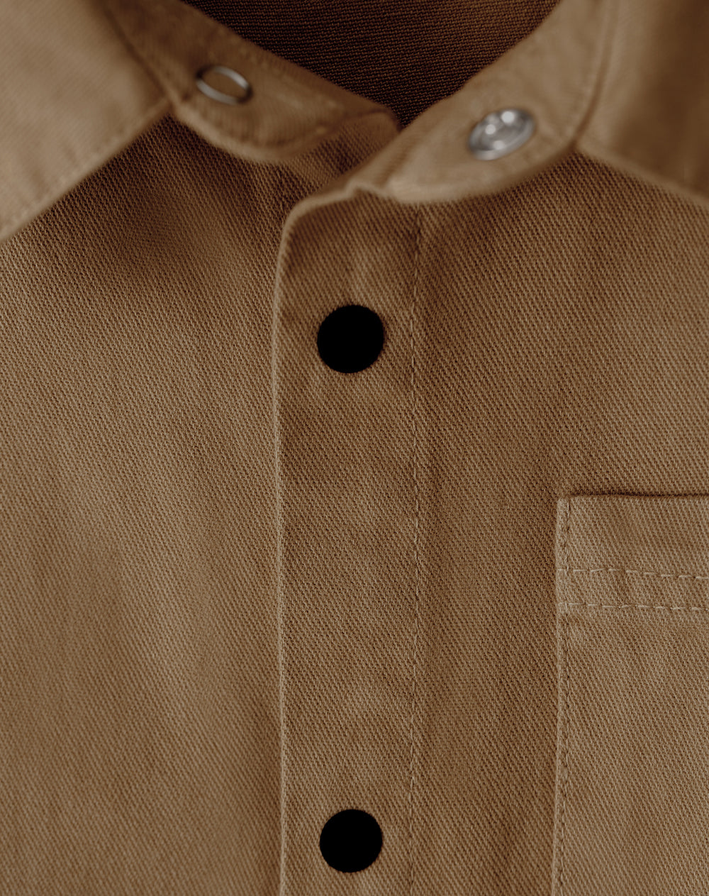 Camisa regular fit manga corta habana