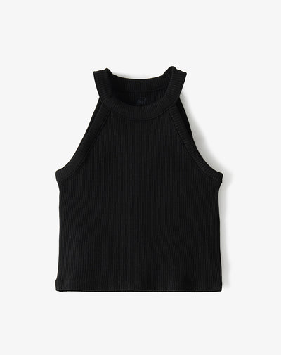 Camiseta slim fit negra