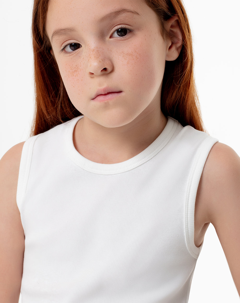 Camiseta slim fit blanca
