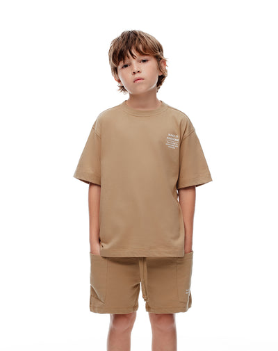 Conjunto camiseta + bermuda habano