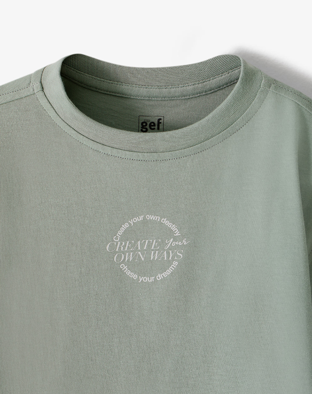 Conjunto camiseta + bermuda verde niño