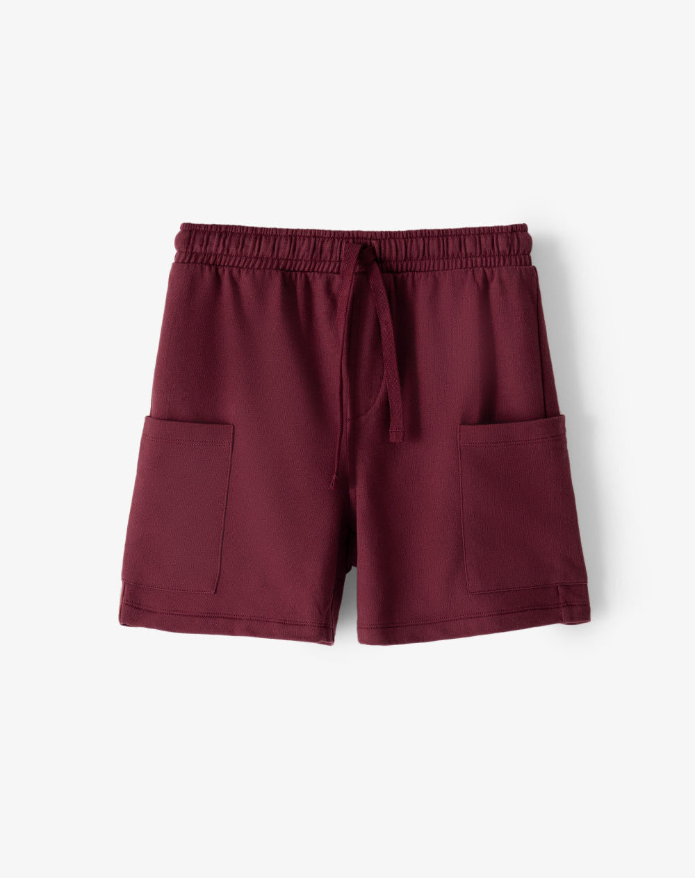 Conjunto pantalon corto camiseta vinotinto
