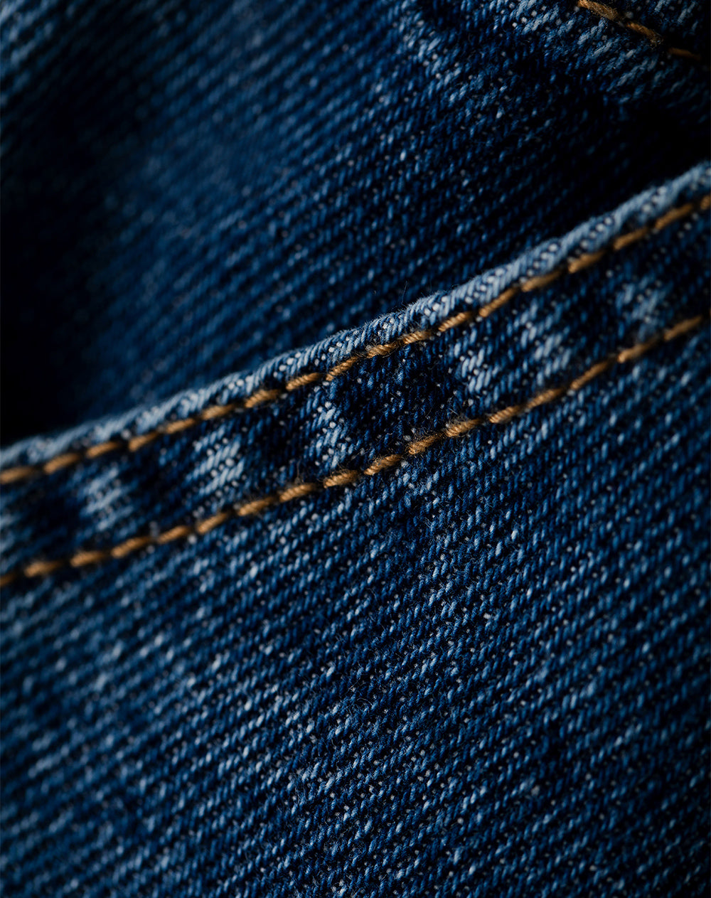 Jean regular fit tiro medio indigo oscuro