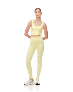 Legging tiro alto amarillo
