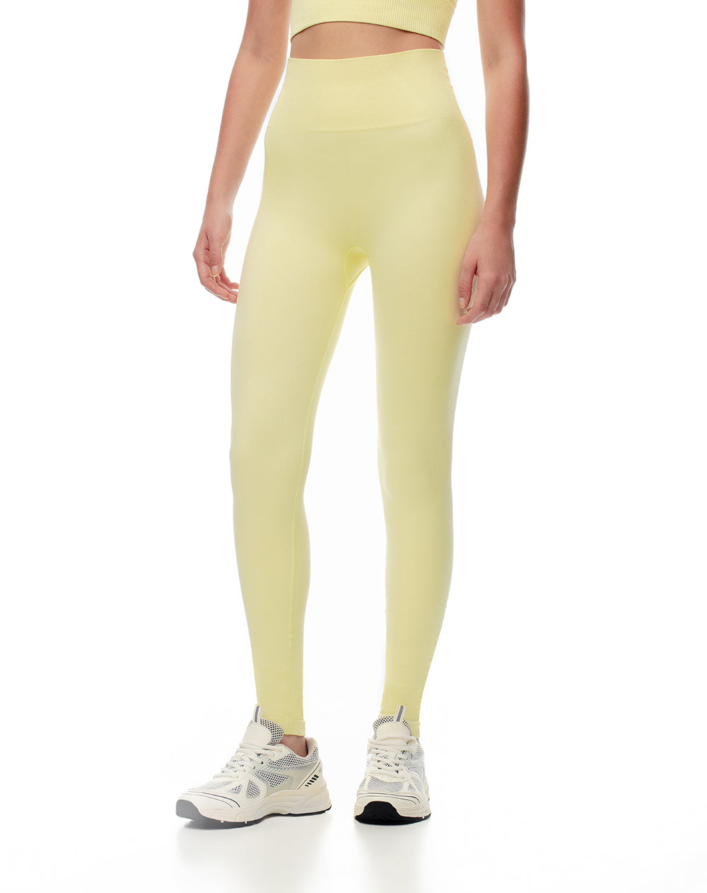 Legging tiro alto amarillo