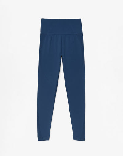 Legging tiro alto azul
