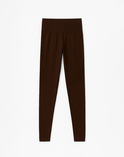 Legging tiro alto chocolate
