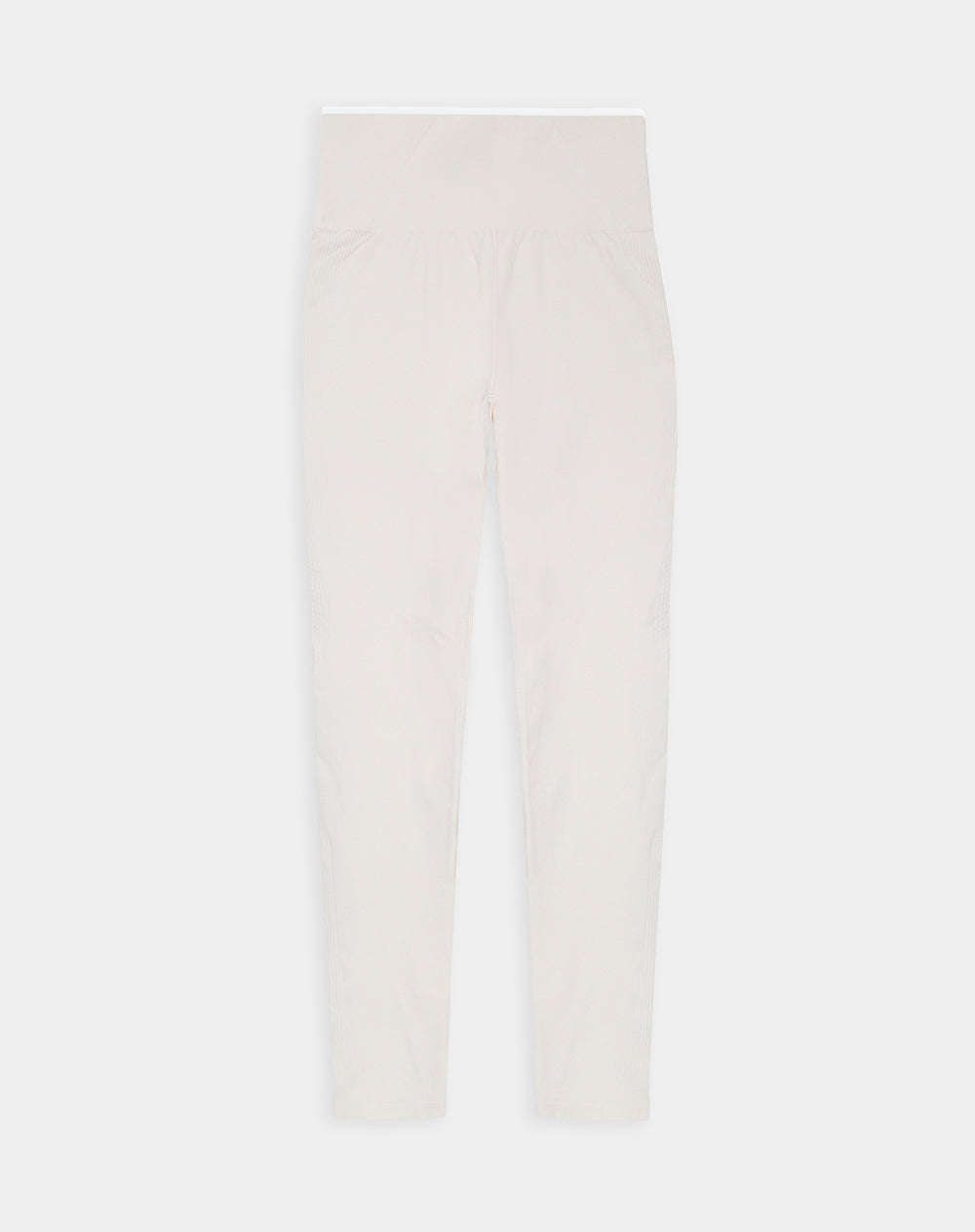 Legging deportivo seamless blanco mujer