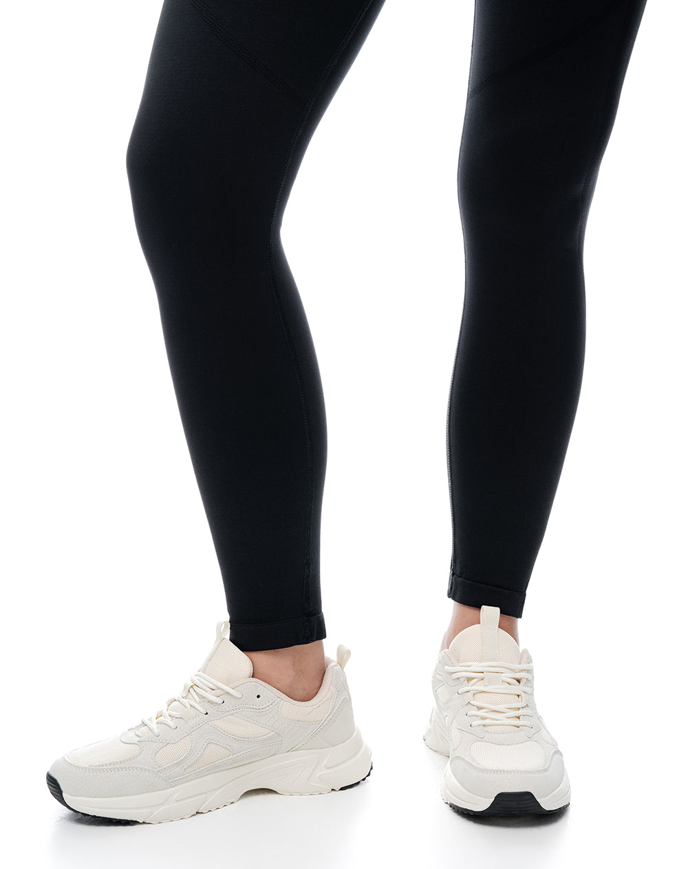 Legging deportivo seamless negro mujer