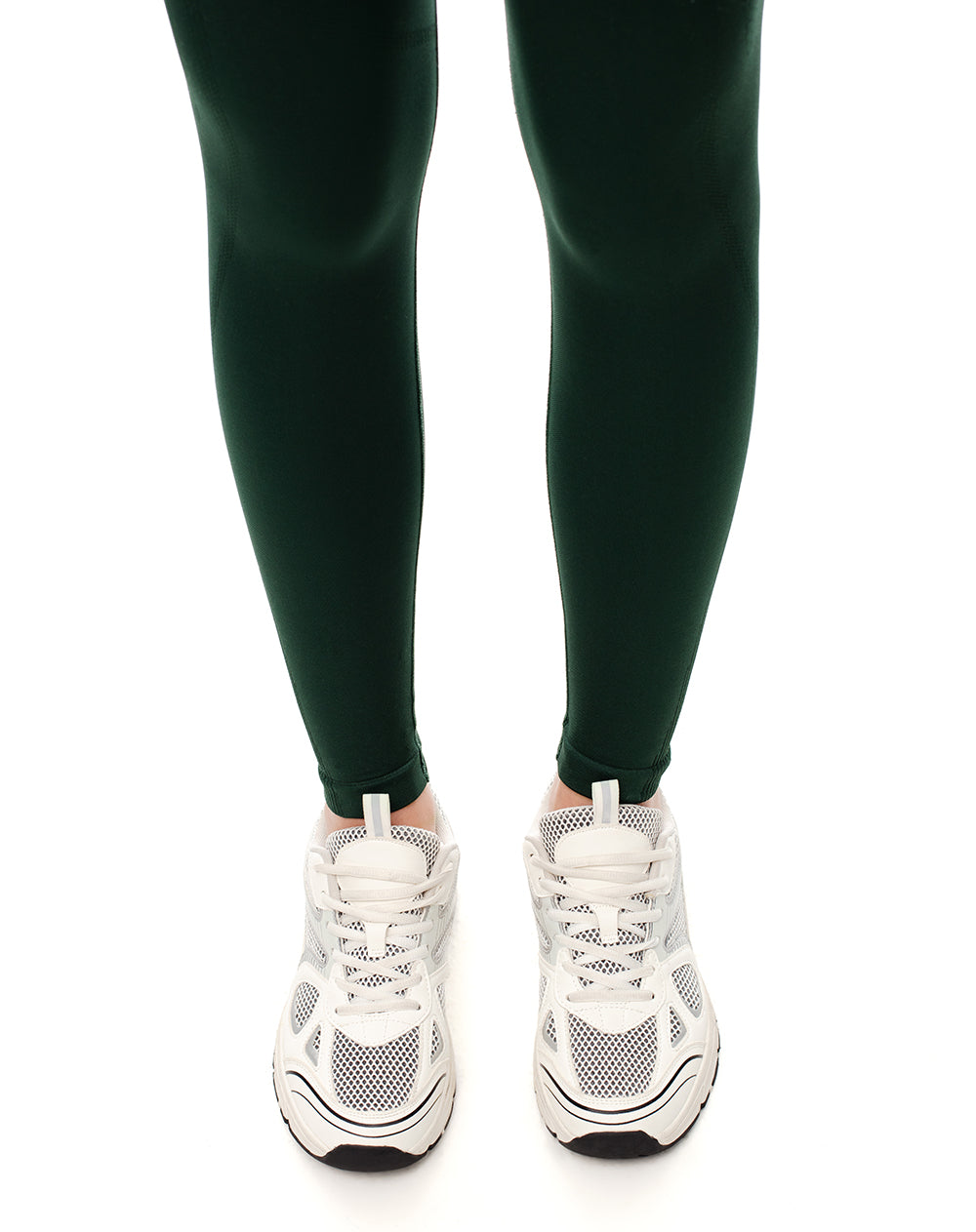 Legging deportivo seamless verde mujer