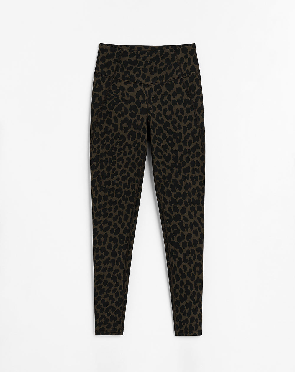 Legging tiro medio cafe estampado
