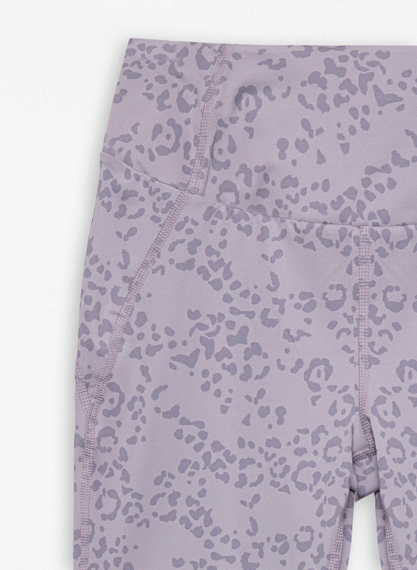Legging tiro medio gris estampado