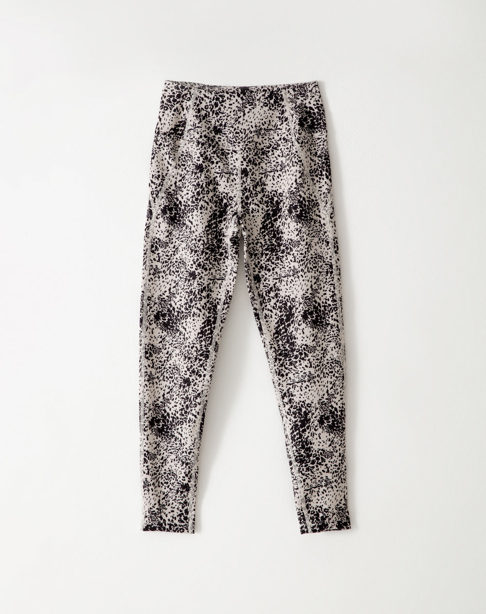 Legging tiro medio habano estampado