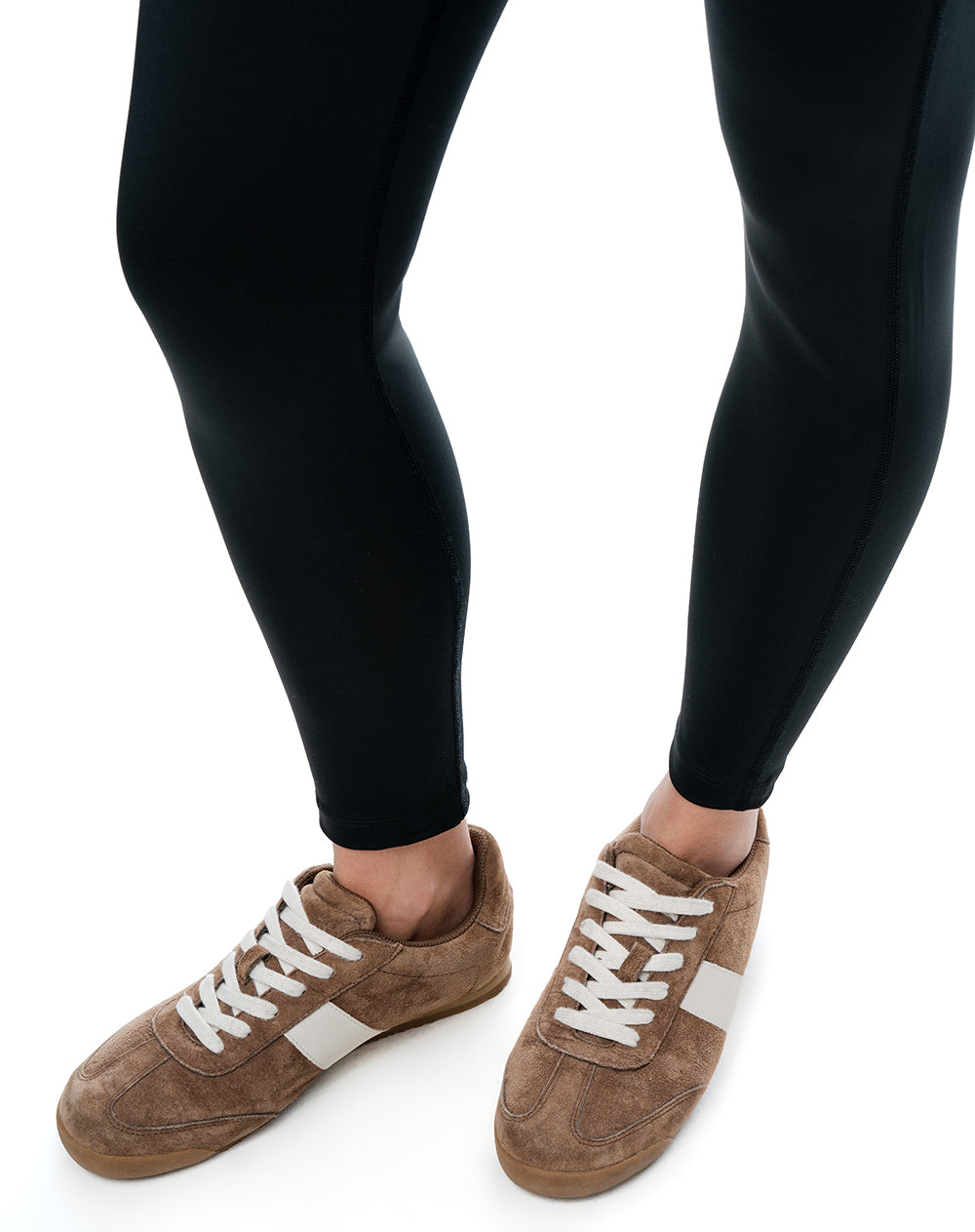 Legging deportivo secado rápido negro mujer