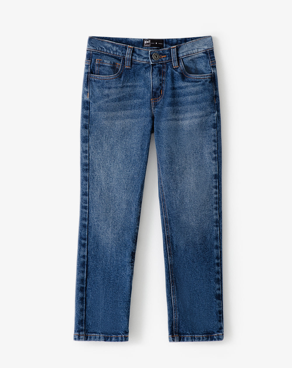 Jean Legus regular fit tiro medio indigo