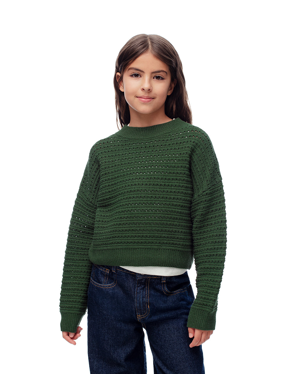 Buzo oversized fit verde