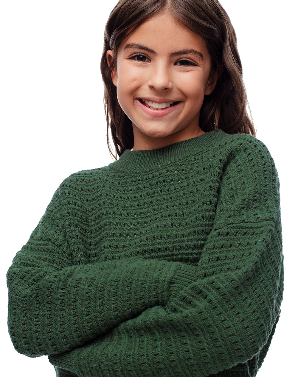 Buzo oversized fit verde